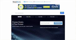Desktop Screenshot of forumgratis.com